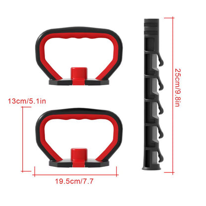 Kettle Bell Handle for Dumbbell Adjustable Heavy Duty Kettlebell Handle Ergonomic Strength Training Kettlebells for Home or Gym