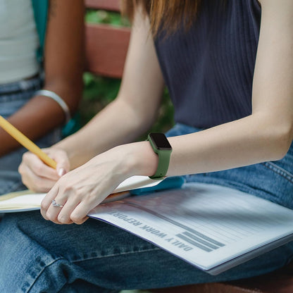 Bands for Amazfit Band 7 Straps, 4-Pack Soft Silicone Sport Replacement Bracelet Strap for Amazfit Band 7 Fitness & Health Tracker Women Men