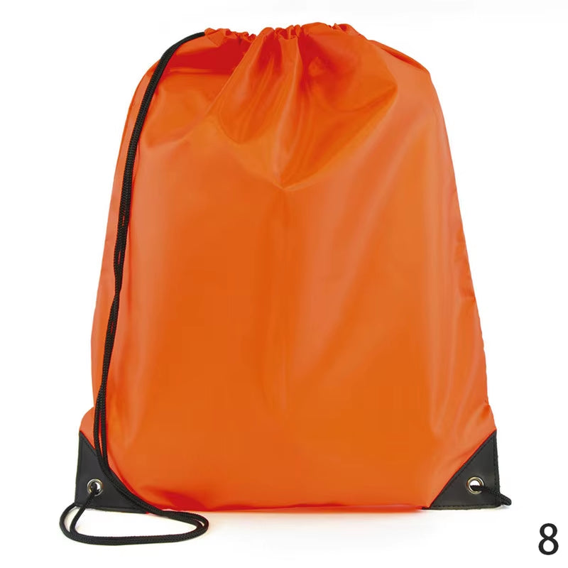 Customize Women Drawstring Bag Personal Custom Your Pictures Book Bag DIY Child School Bags Shoe Pocket Backpack with Print Logo