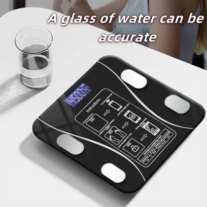 Intelligent Bluetooth Body Fat Scale, Adult Weight Scale, Household Small Body Scale, Electronic Scale, Fat Scale