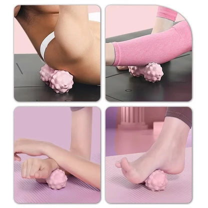 Fascia Ball Foot Massage Ball Neck Membrane Peanut Ball Sole Muscle Relaxation to Relieve Fatigue Yoga Arch Back Fascia Massager