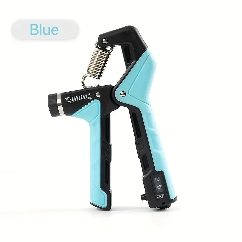 1Pc Grip Strength Trainer,Hand Grip Exerciser Strengthener with Adjustable Resistance, Forearm Strengthener, Hand Exerciser