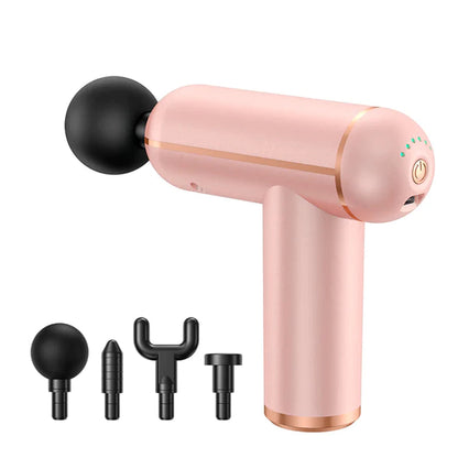 MUKASI Massage Gun Portable Percussion Pistol Massager for Body Neck Deep Tissue Muscle Relaxation Gout Pain Relief Fitness