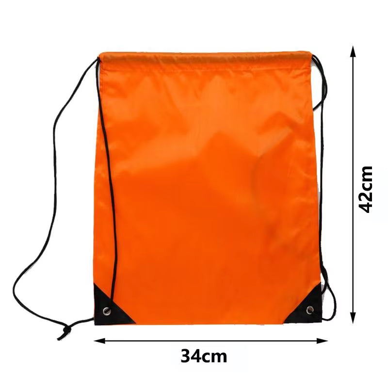 Customize Women Drawstring Bag Personal Custom Your Pictures Book Bag DIY Child School Bags Shoe Pocket Backpack with Print Logo