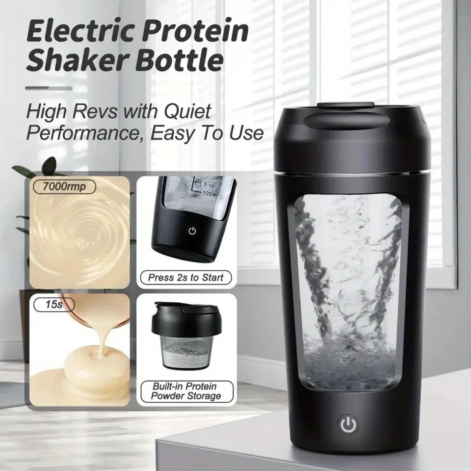 Electric Protein Powder Mixing Cup Automatic Shaker Bottle Mixer Shake Bottle Milk Coffee Blender Kettle Fro Gym Outdoor