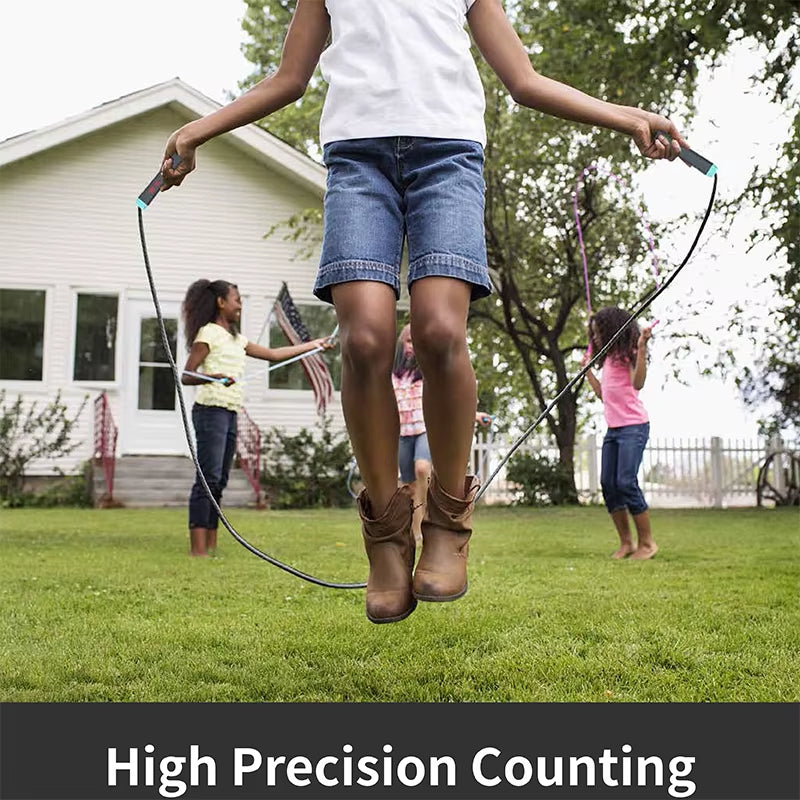 Smart Jump Rope Fitness Skipping Rope with APP Calorie Data Analysis for Home Gym Crossfit Workout Exercise for Men Women